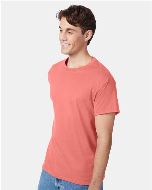 Hanes Authentic T-Shirt 5250 Charisma Coral