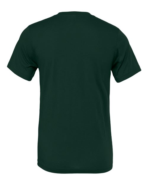 BELLA + CANVAS Jersey Tee 3001 Forest Custom Embroidered Business Logo