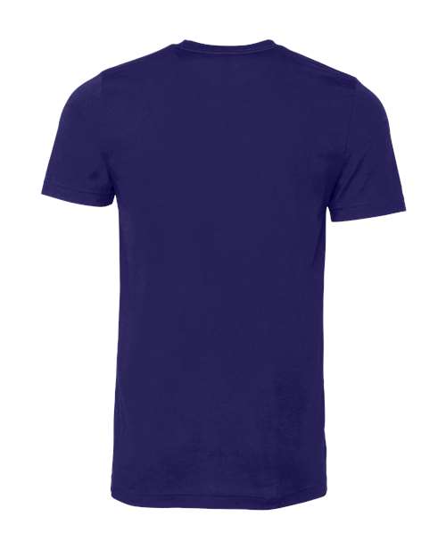 BELLA + CANVAS Jersey Tee 3001 Team Navy Custom Embroidered Business Logo