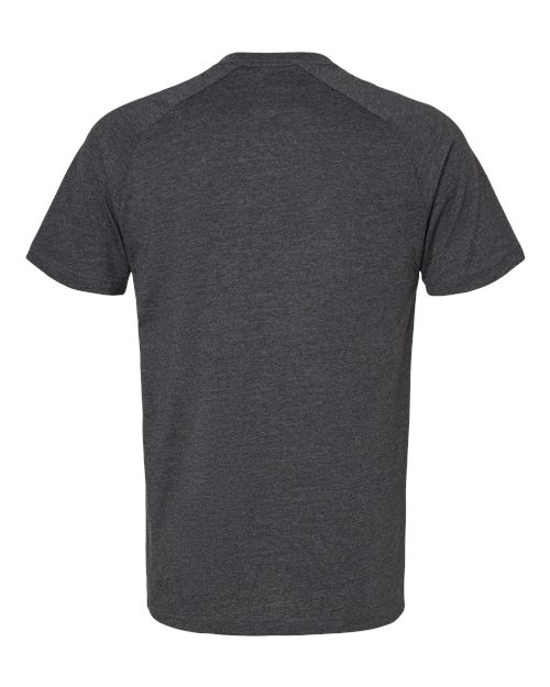 BELLA + CANVAS Heather CVC Raglan Tee 3201