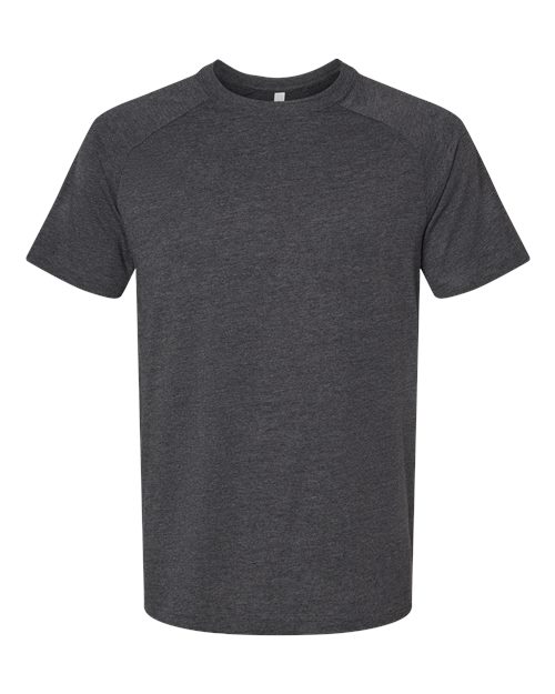 BELLA + CANVAS Heather CVC Raglan Tee 3201
