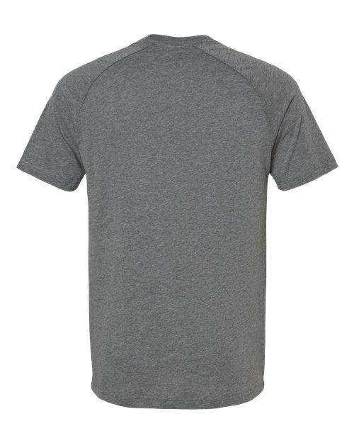 BELLA + CANVAS Heather CVC Raglan Tee 3201