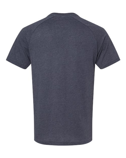 BELLA + CANVAS Heather CVC Raglan Tee 3201
