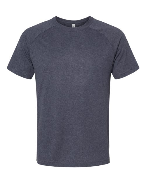 BELLA + CANVAS Heather CVC Raglan Tee 3201