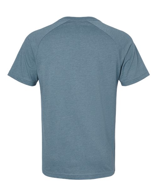 BELLA + CANVAS Heather CVC Raglan Tee 3201