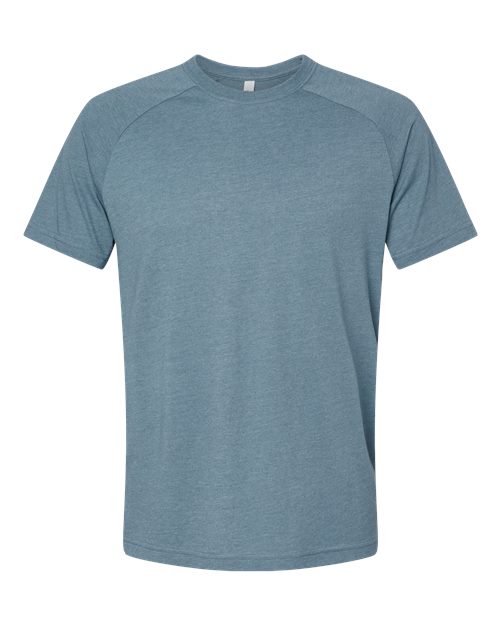 BELLA + CANVAS Heather CVC Raglan Tee 3201