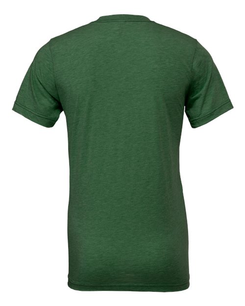 BELLA + CANVAS Triblend Tee 3413 Espresso Triblend Custom Embroidered Business Logo