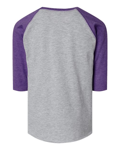 Rabbit Skins Toddler Baseball Fine Jersey Three-Quarter Sleeve Tee 3330
