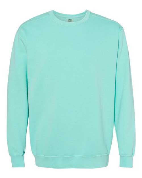 Comfort Colors Youth Attain Two-Button Jersey 1566 Chalky Mint Custom Embroidered Business Logo