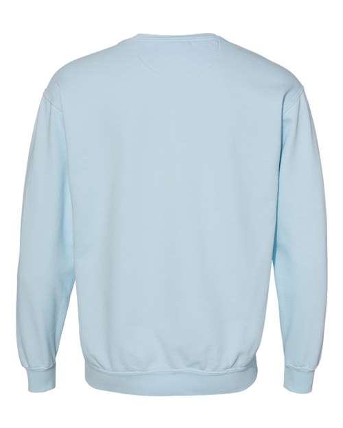 Comfort Colors Youth Attain Two-Button Jersey 1566 Chambray Custom Embroidered Business Logo