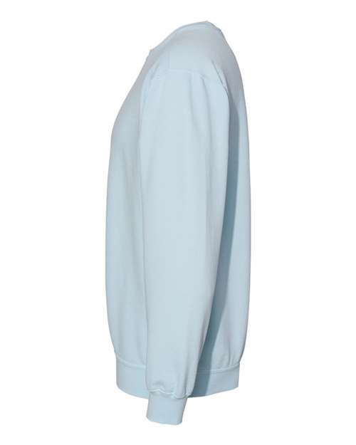 Comfort Colors Youth Attain Two-Button Jersey 1566 Chambray Custom Embroidered Business Logo