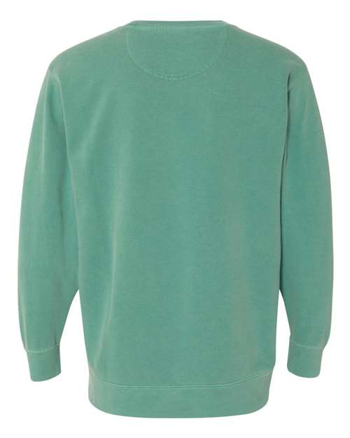 Comfort Colors Youth Attain Two-Button Jersey 1566 Seafoam Custom Embroidered Business Logo