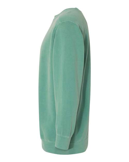 Comfort Colors Youth Attain Two-Button Jersey 1566 Seafoam Custom Embroidered Business Logo