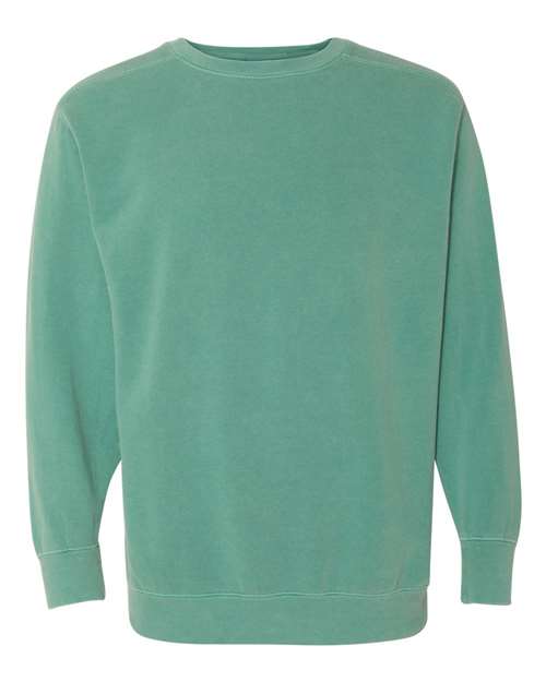 Comfort Colors Youth Attain Two-Button Jersey 1566 Seafoam Custom Embroidered Business Logo