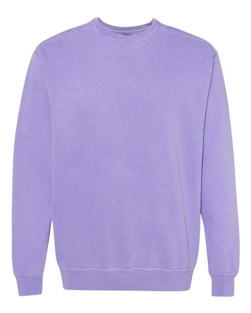 Comfort Colors Youth Attain Two-Button Jersey 1566 Violet Custom Embroidered Business Logo