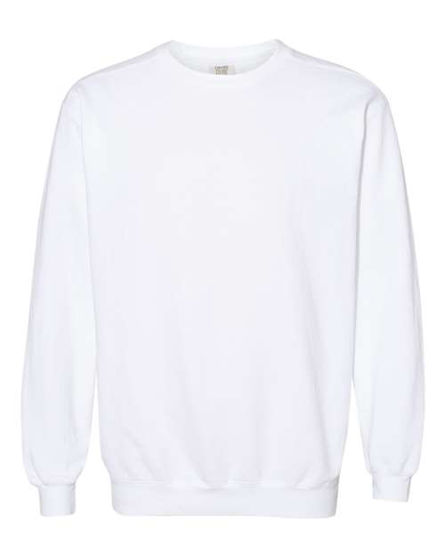 Comfort Colors Youth Attain Two-Button Jersey 1566 White Custom Embroidered Business Logo