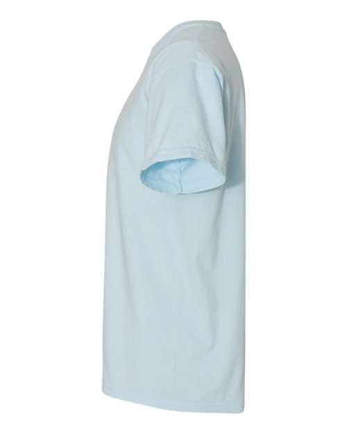 Comfort Colors Garment-Dyed Heavyweight T-Shirt 1717 Chambray Custom Embroidered Business Logo
