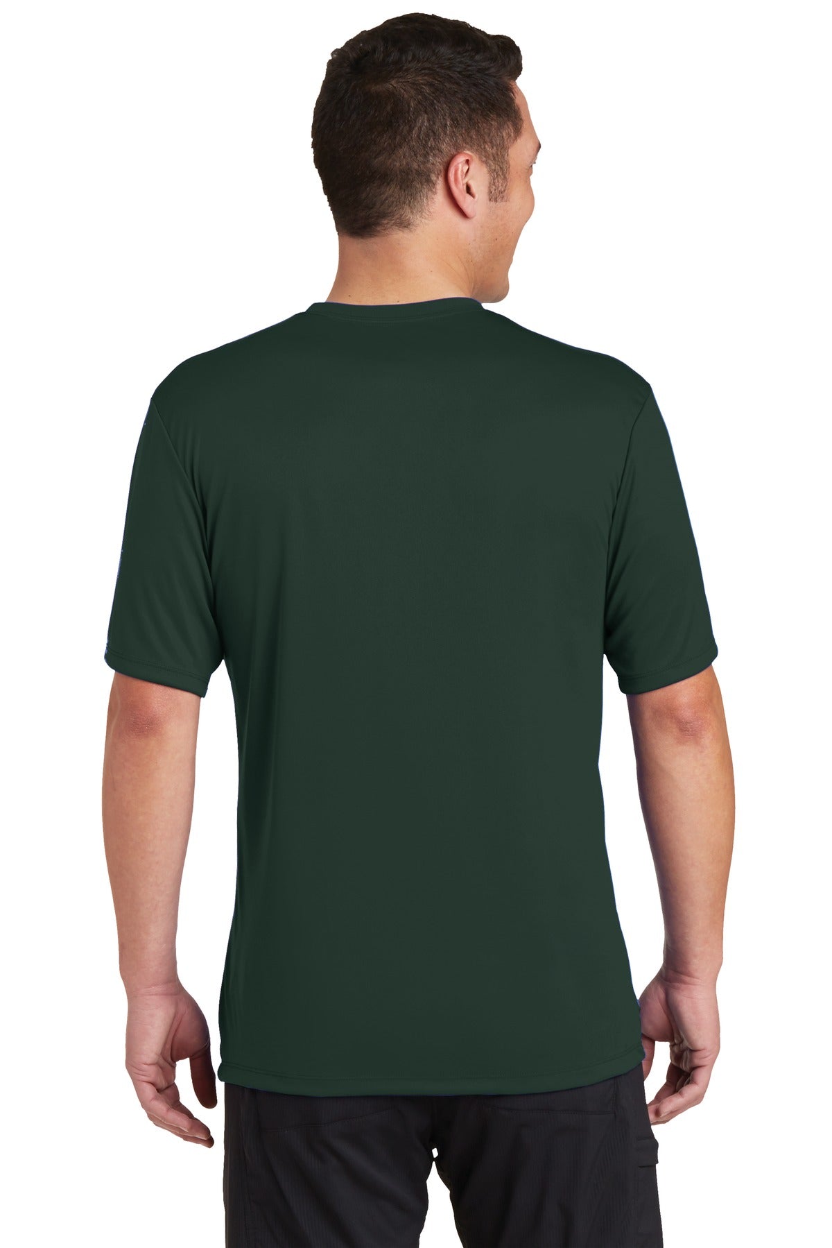 Custom Embroidered Hanes Cool Dri Performance T-Shirt. 4820,Deep Forest