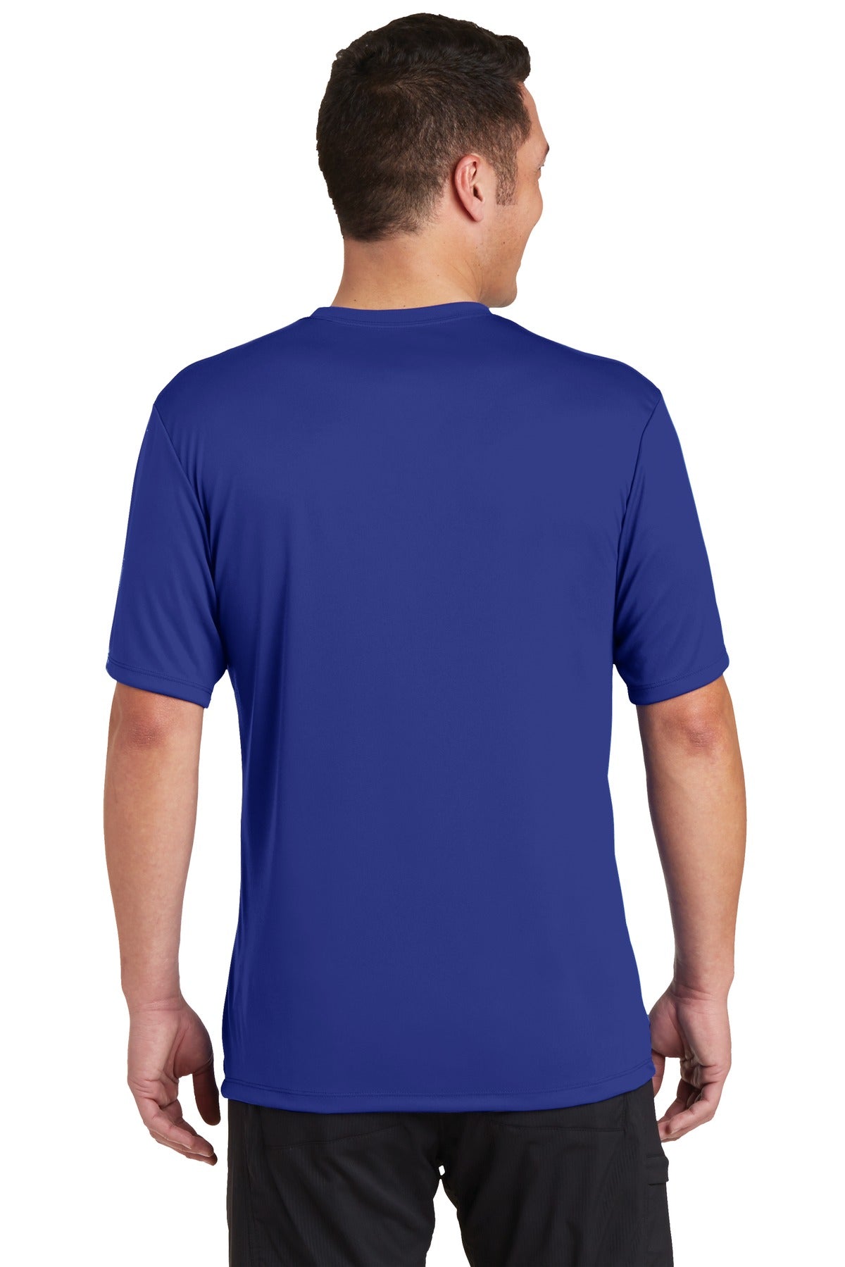 Custom Embroidered Hanes Cool Dri Performance T-Shirt. 4820,Deep Royal