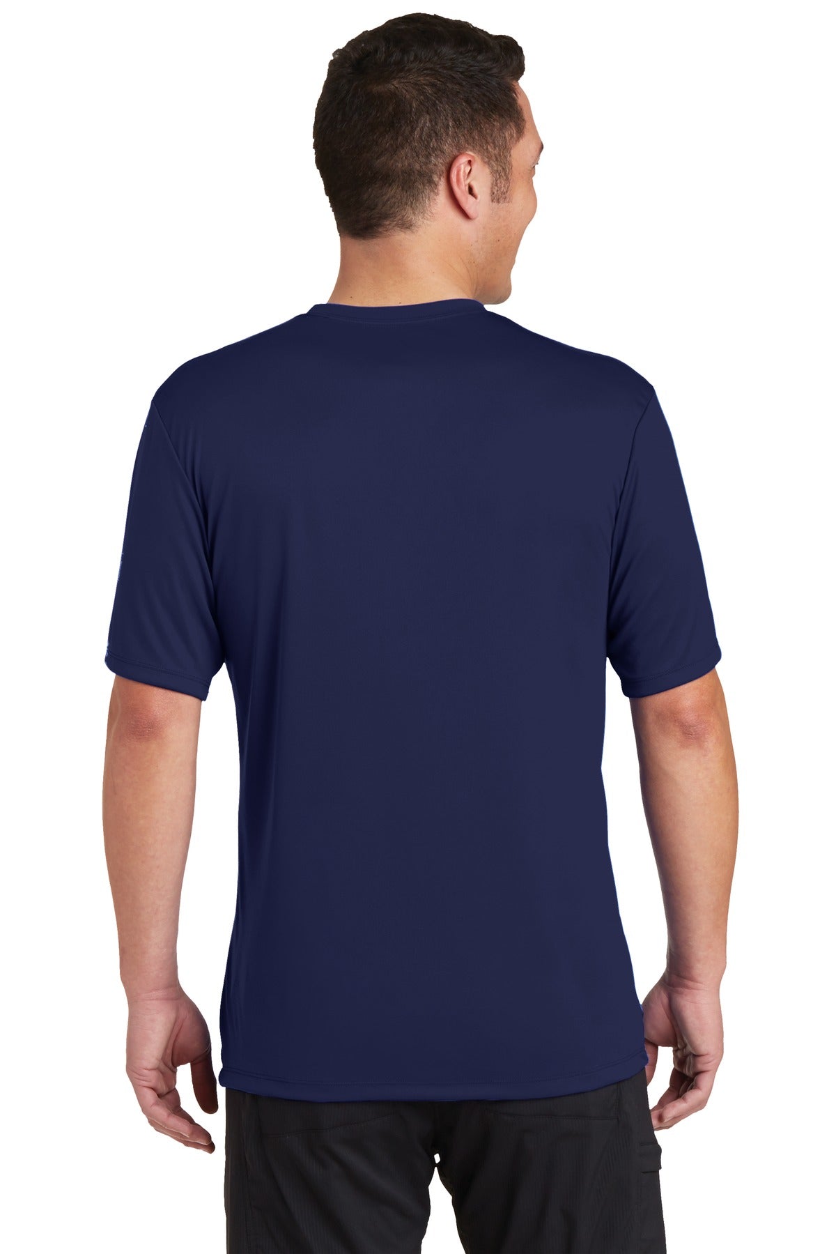 Custom Embroidered Hanes Cool Dri Performance T-Shirt. 4820,Navy