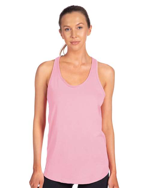 Custom Embroidered Next Level Women's Ideal Racerback Tank 1533 Lilac