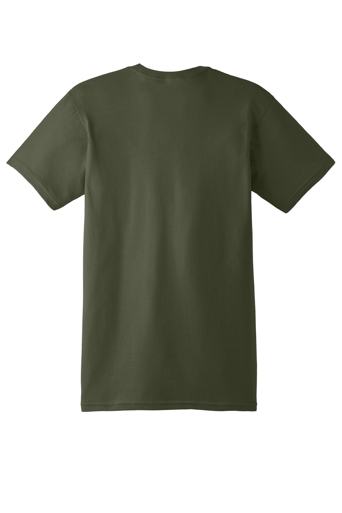 Hanes - Perfect-T Cotton T-Shirt. 4980 Fatigue Green