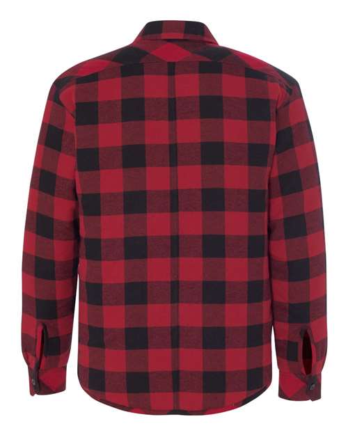 Burnside Quilted Flannel Shirt Jacket 8610