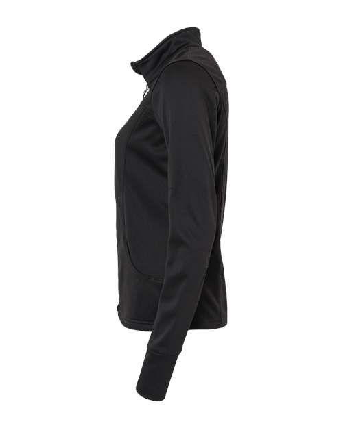 Independent Trading Co. Women's Poly-Tech Full-Zip Track Jacket EXP60PAZ Custom Embroidered Business Logo
