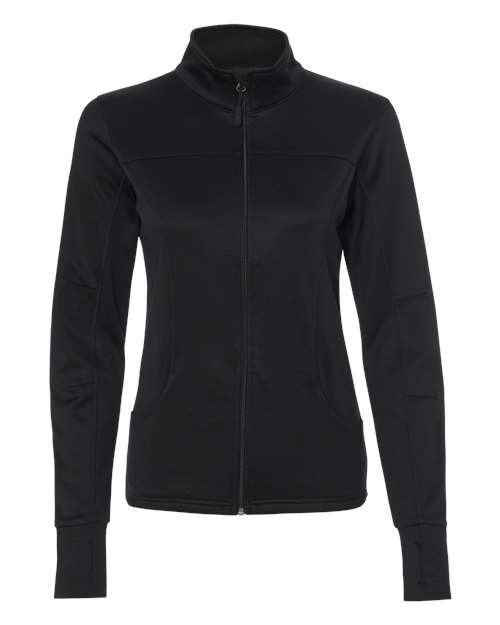 Independent Trading Co. Women's Poly-Tech Full-Zip Track Jacket EXP60PAZ Custom Embroidered Business Logo