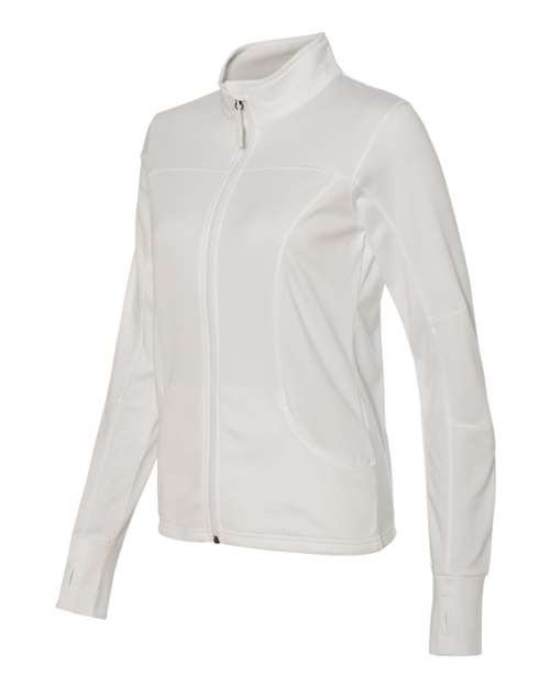 Independent Trading Co. Women's Poly-Tech Full-Zip Track Jacket EXP60PAZ Custom Embroidered Business Logo