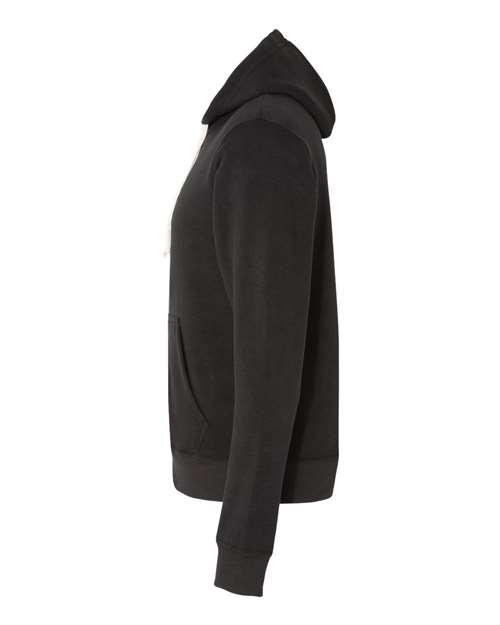 J. America Triblend Full-Zip Hooded Sweatshirt 8872