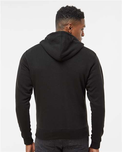 J. America Triblend Full-Zip Hooded Sweatshirt 8872