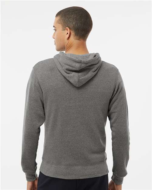 J. America Triblend Full-Zip Hooded Sweatshirt 8872