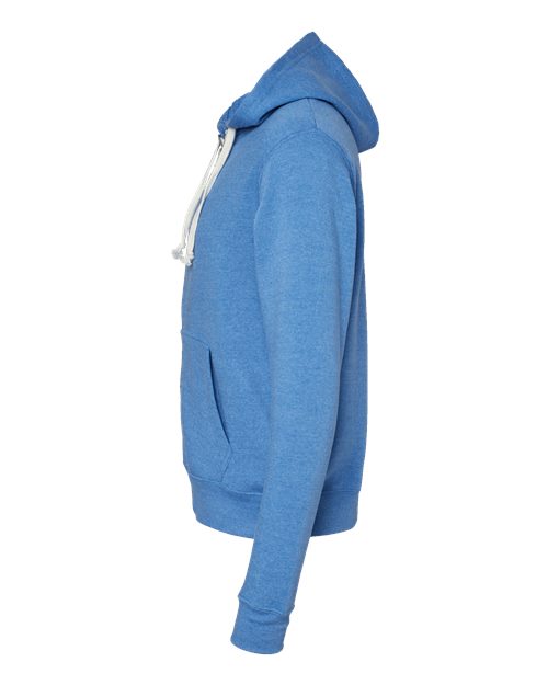 J. America Triblend Full-Zip Hooded Sweatshirt 8872