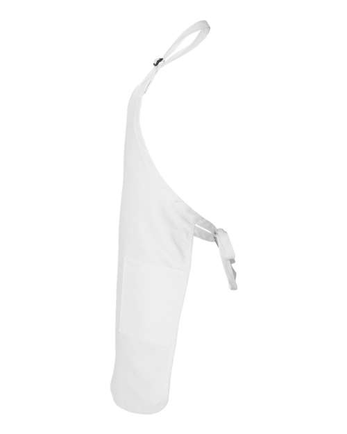 Q-Tees Full-Length Apron with Pockets Q4350 Custom Embroidered Business Logo