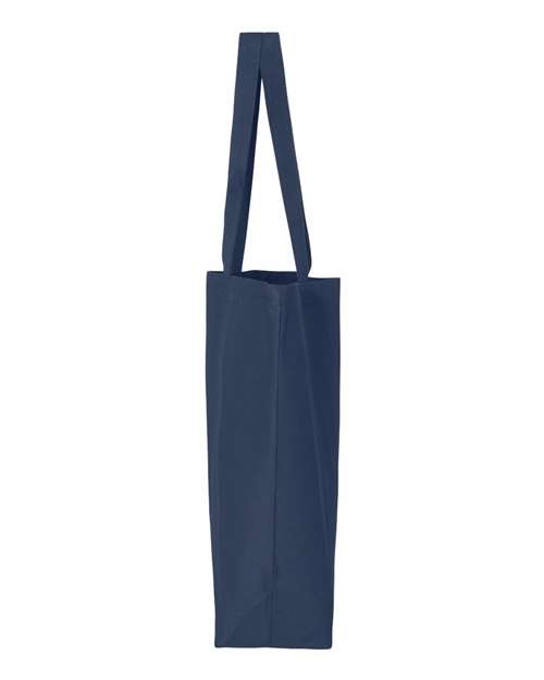 Q-Tees 25L Jumbo Tote Q600 Custom Embroidered Business Logo