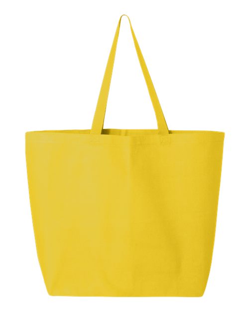 Q-Tees 25L Jumbo Tote Q600 Custom Embroidered Business Logo