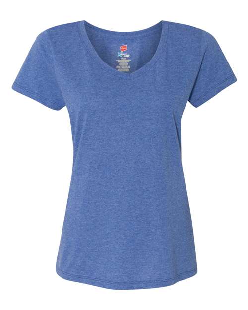 Hanes Perfect-T Women’s Triblend V-Neck T-Shirt 42VT
