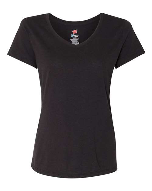 Hanes Perfect-T Women’s Triblend V-Neck T-Shirt 42VT