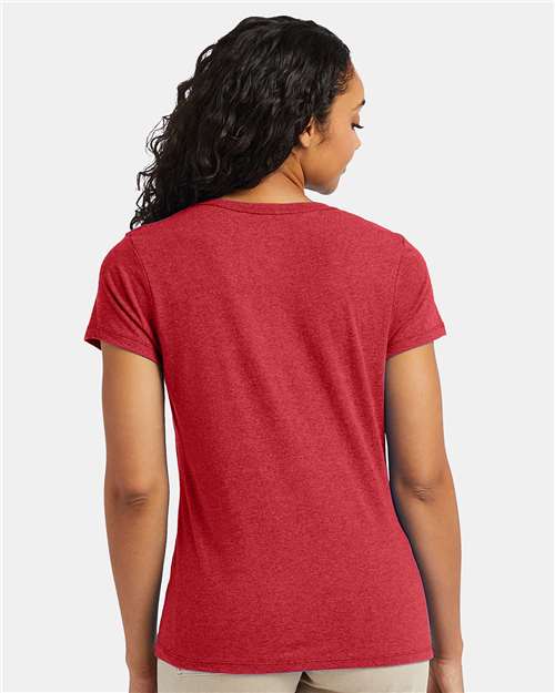 Hanes Perfect-T Women’s Triblend V-Neck T-Shirt 42VT