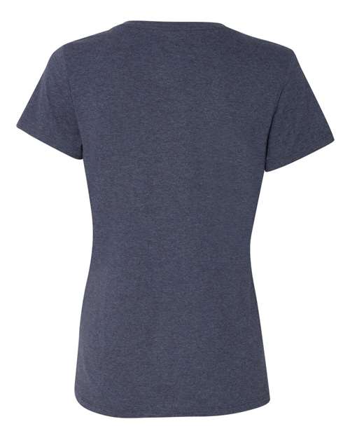 Hanes Perfect-T Women’s Triblend V-Neck T-Shirt 42VT