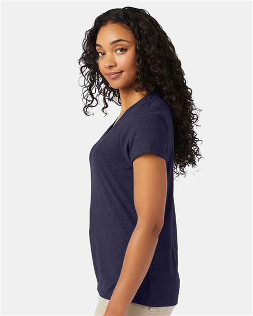 Hanes Perfect-T Women’s Triblend V-Neck T-Shirt 42VT