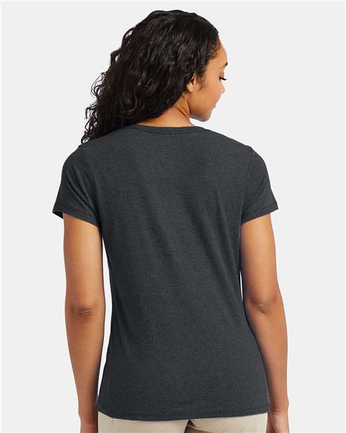 Hanes Perfect-T Women’s Triblend V-Neck T-Shirt 42VT
