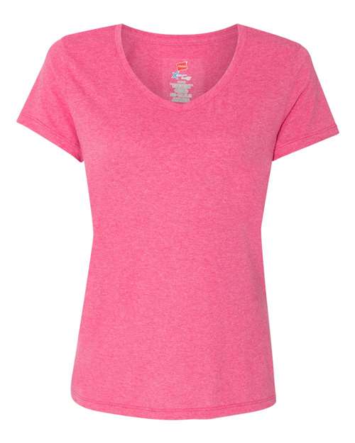 Hanes Perfect-T Women’s Triblend V-Neck T-Shirt 42VT