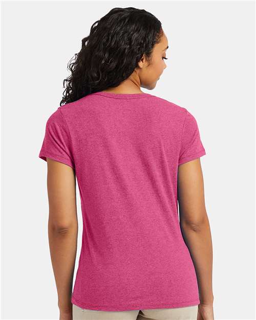 Hanes Perfect-T Women’s Triblend V-Neck T-Shirt 42VT
