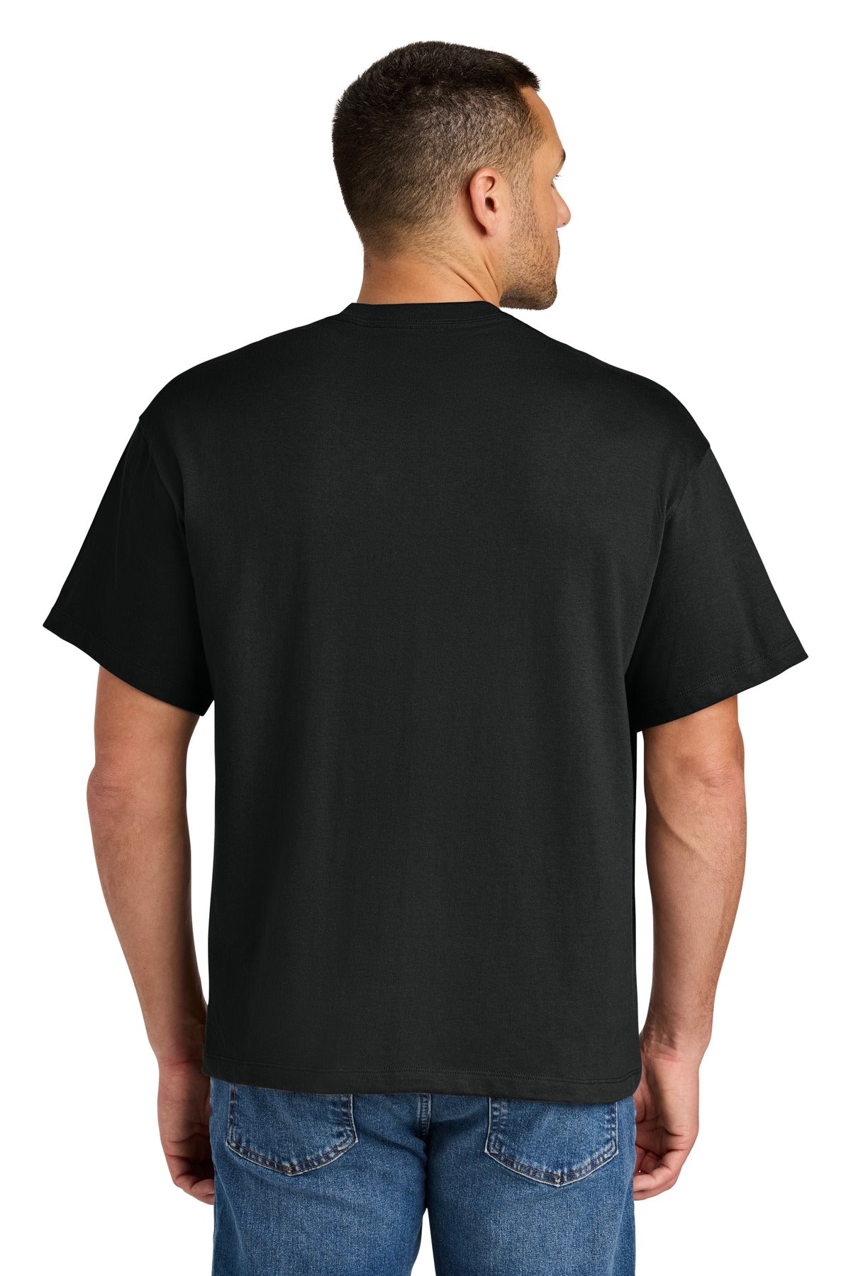 Custom Embroidered Hanes Beefy-T Retro Street Tee 5180R,Black