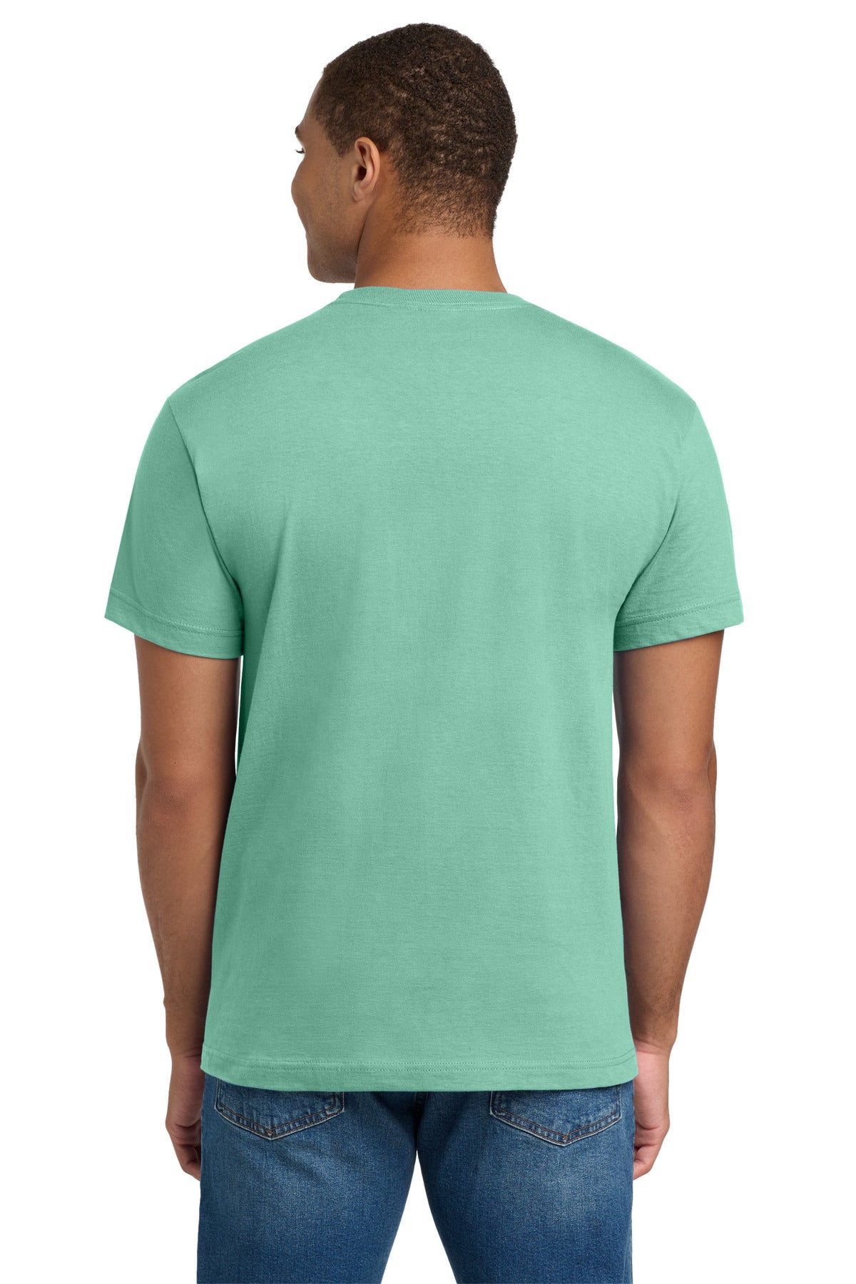 Custom Embroidered Hanes Beefy-T - 100% Cotton T-Shirt. 5180,Clean Mint