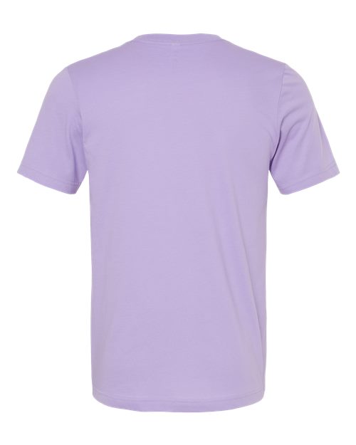 BELLA + CANVAS Jersey Tee 3001 Dark Lavender Custom Embroidered Business Logo