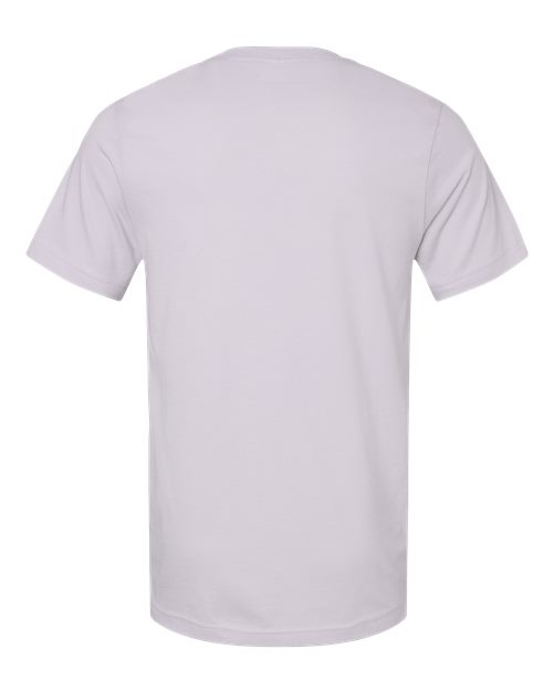 BELLA + CANVAS Jersey Tee 3001 Lavender Dust Custom Embroidered Business Logo