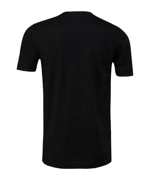 BELLA + CANVAS Triblend Tee 3413 Berry Triblend Custom Embroidered Business Logo